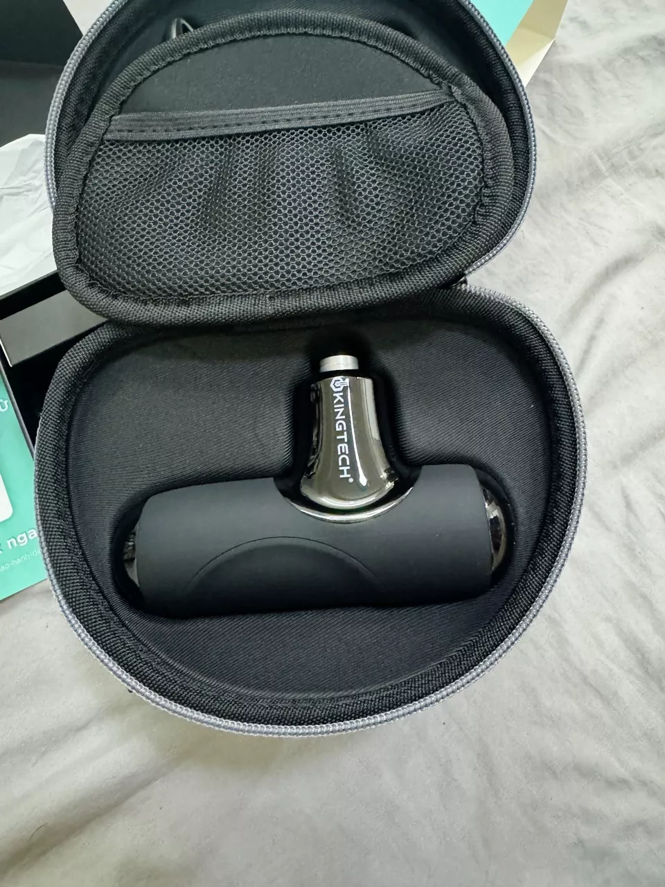 Máy Massage Mini Cầm Tay KINGTECH A1 - Thiết Bị Massage Trị Liệu Sạc Pin, 5 Đầu Massage, Chống Ồn, Giảm Căng Thẳng, Dễ Dàng Mang Theo