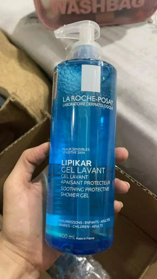 Gel Tắm La Roche-Posay Lipikar Gel Lavant 400ml - Dành Cho Da Nhạy Cảm, Phục Hồi Độ PH, An Toàn Cho Trẻ Em