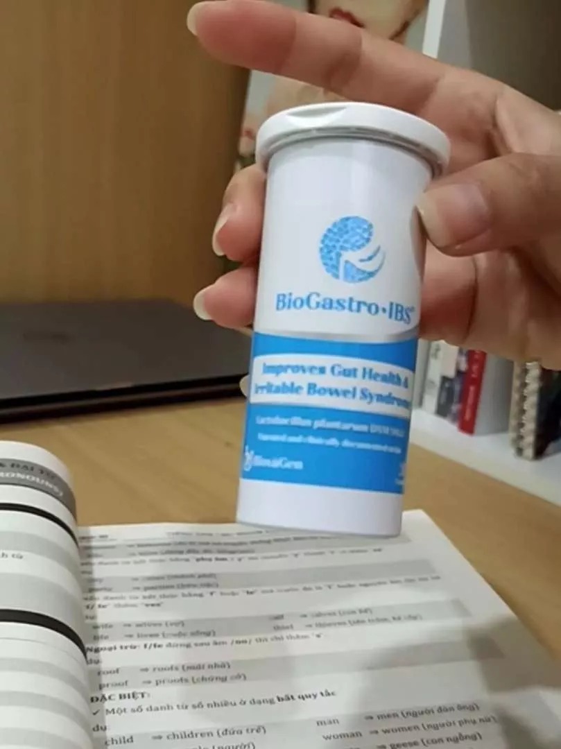 Men vi sinh BioGastro IBS - Hỗ trợ bổ sung lợi khuẩn cho người lớn và trẻ em trên 6 tuổi, cải thiện sức khỏe tiêu hóa tự nhiên
