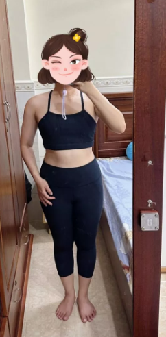 Set đồ tập gym Hibi Sports H144 - Áo bra có mút ngực + Quần lửng lưng cao, Chất liệu co giãn, Thể thao, Yoga, Gym, Đen, Đỏ