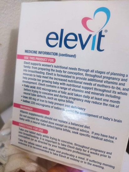 Vitamin Bà Bầu Elevit Úc - Hộp 100 Viên, Bổ Sung Dinh Dưỡng Cho Mẹ Mang Thai và Thai Nhi, Vitamin Thiết Yếu Từ Thương Hiệu Bayer