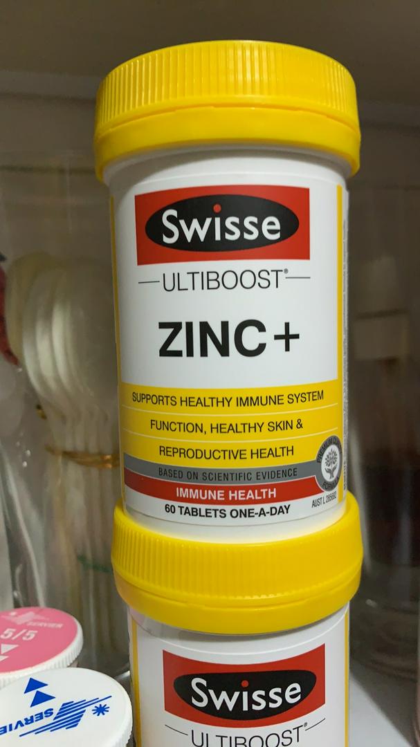 Viên uống Kẽm Zinc+ Swisse của Úc - Bổ sung Kẽm & Vitamin Hỗ Trợ Sức Khỏe Miễn Dịch, Làm Đẹp Da, Tóc - 60/120 Viên