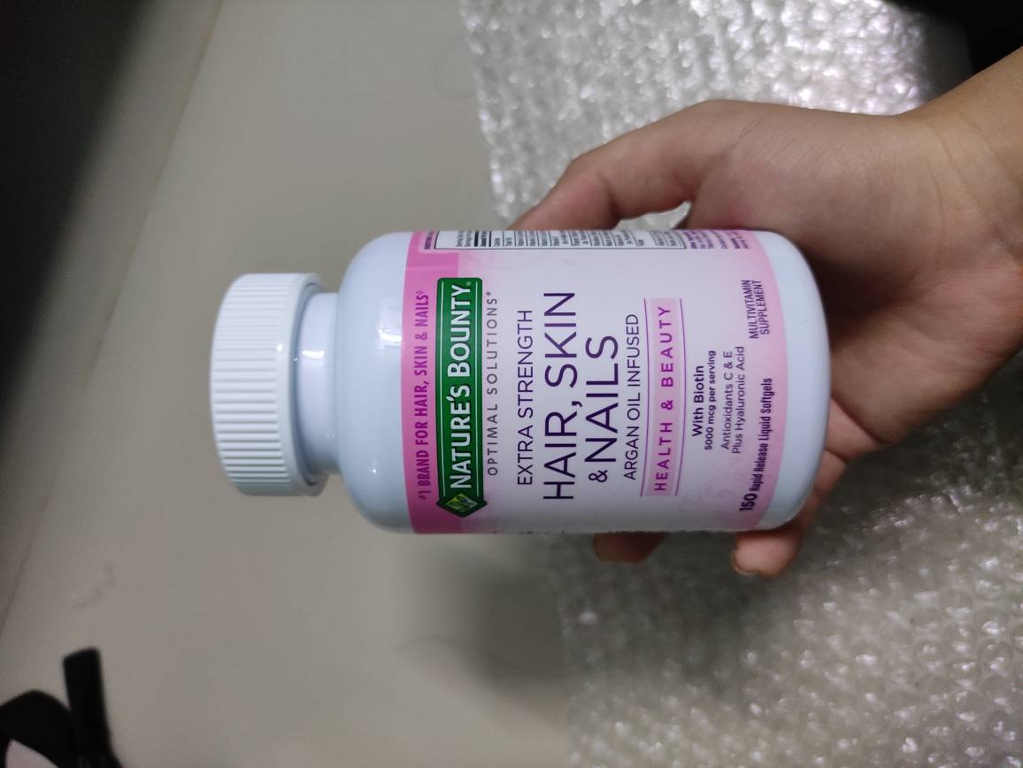 (Xách tay) Viên Uống Hair Skin Nails Nature's Bounty - Hỗ Trợ Đẹp Da, Tóc, Móng Chắc Khỏe Từ Mỹ - Giải Pháp Cho Tóc Mọc Nhanh Chóng chính hãng