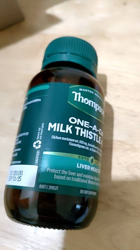 Viên uống hỗ trợ gan One-A-Day Milk Thistle Thompson's 42000mg - Bổ sung sức khỏe gan, giúp thải độc và cải thiện tiêu hóa, 60 viên