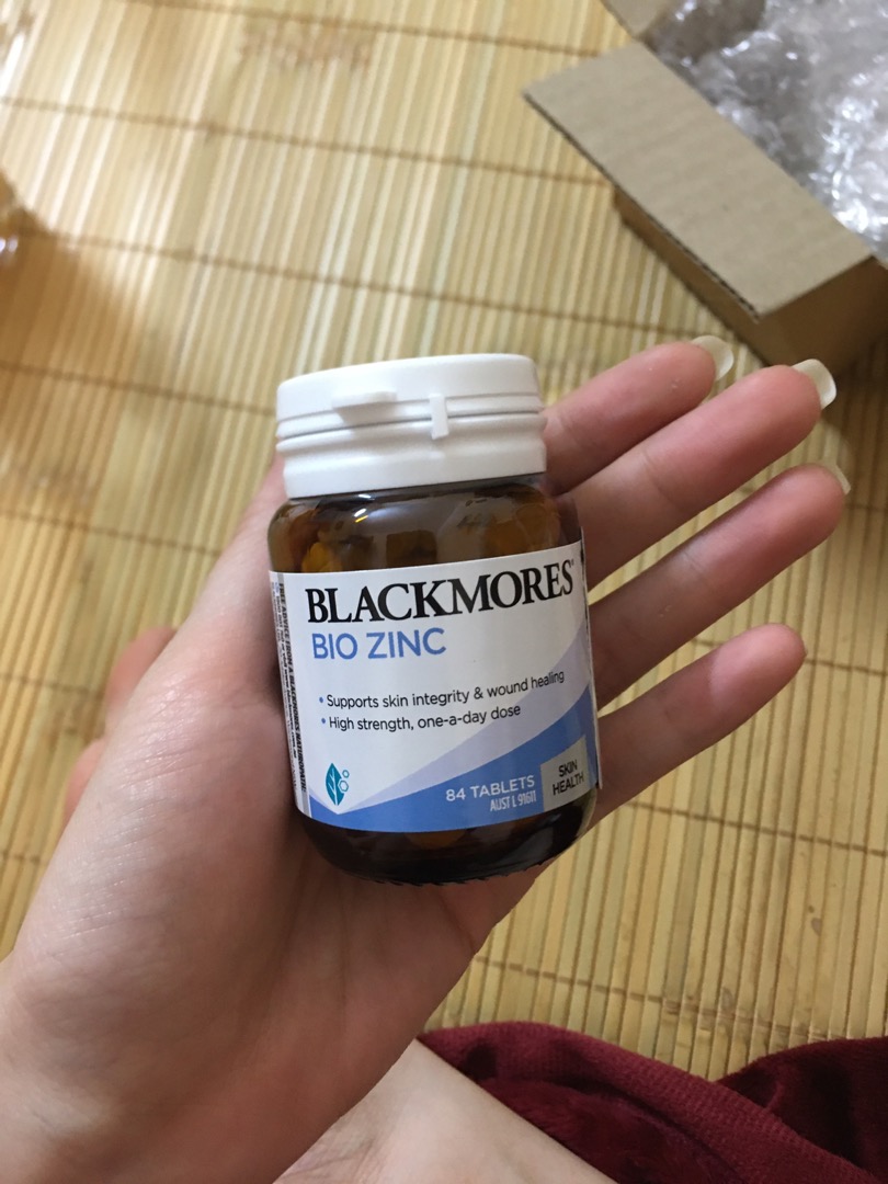 Viên Kẽm Tự Nhiên Blackmores Bio Zinc 84 Viên - Tăng Cường Đề Kháng, Hỗ Trợ Làm Đẹp Da và Giảm Mụn Trứng Cá