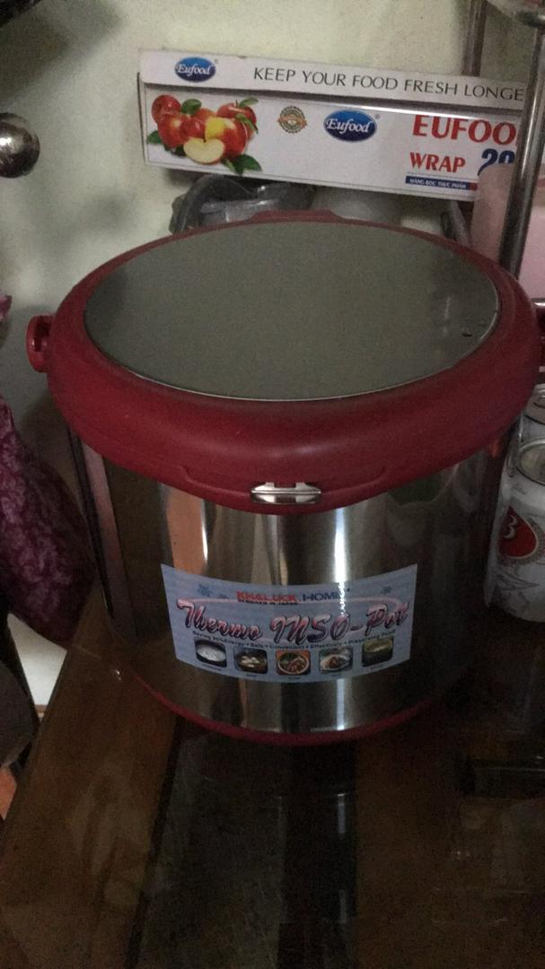Nồi ủ Inox Khaluck Home KL-711 6L - Thiết kế 2 tầng, Giữ nhiệt lâu, Hỗ trợ hầm nấu hiệu quả cho gia đình