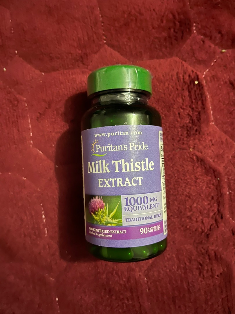 Viên uống Milk Thistle Extract 1000mg Puritan Pride - Hỗ trợ chức năng gan, Giải độc gan tự nhiên, Bổ sung sức khỏe 90 viên
