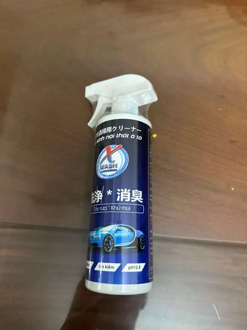 Nước Tẩy Rửa Nội Thất Ô Tô Xwash - Khử Mùi, An Toàn Cho Da, Công Nghệ Ion Hoá, Sạch Nhanh Tất Cả Bề Mặt Nội Thất Xe Hơi