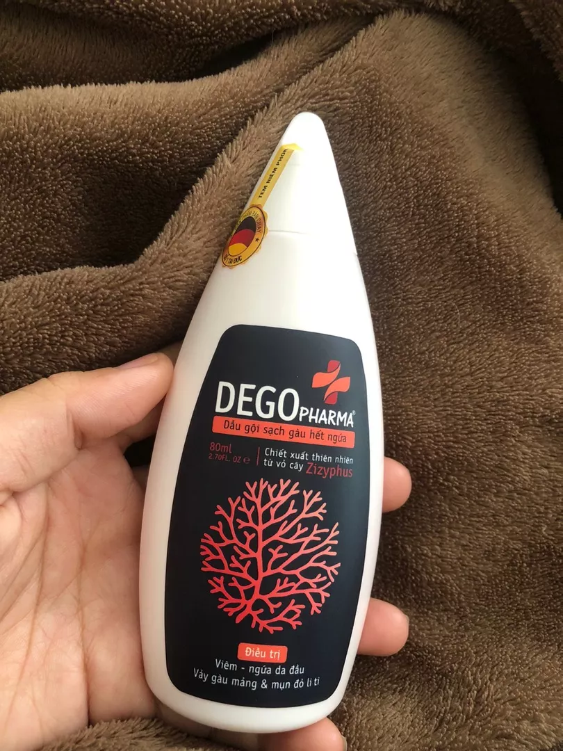 Dầu gội Dego Pharma ngăn ngừa nấm, gàu, ngứa da đầu - Chiết xuất thiên nhiên, hỗ trợ phục hồi tóc chắc khỏe