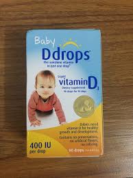 Vitamin D3 Baby Ddrops 400 IU - Bổ Sung Vitamin D Cho Trẻ Sơ Sinh Dưới 1 Tuổi - Hỗ Trợ Phát Triển Xương và Miễn Dịch