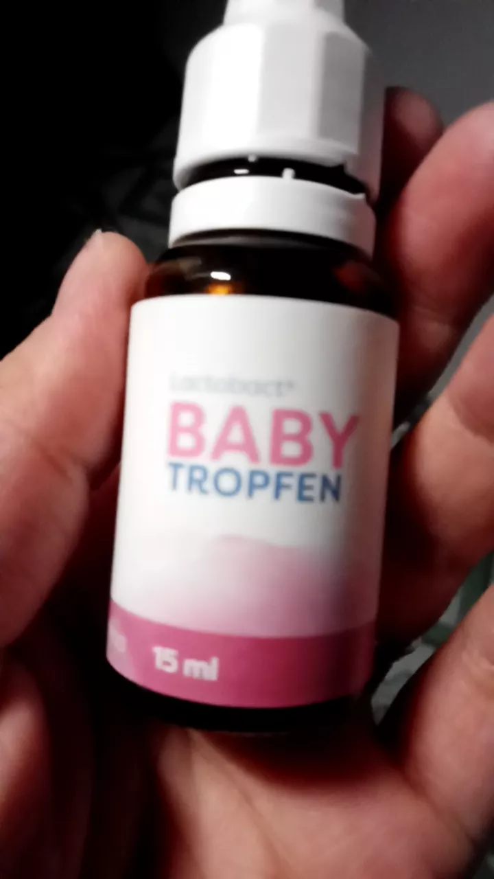 Men vi sinh Lactobact Baby Tropfen cho trẻ - Hỗ trợ tiêu hóa, sức khỏe, miễn dịch với 200 triệu lợi khuẩn & vitamin thiết yếu, 15ml
