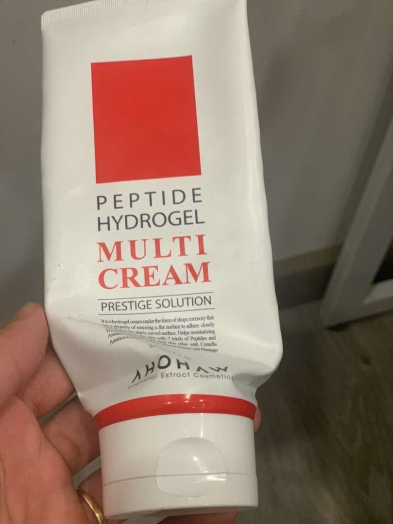 Kem Dưỡng Trắng Trẻ Hóa Ahohaw Peptide Hydrogel Multi Cream 200g - Dưỡng Ẩm, Căng Bóng, Chăm Sóc Da Đa Năng Hàn Quốc