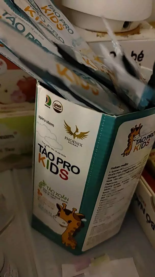 Gói Uống Tảo Pro Kids - Tăng Sức Đề Kháng Tự Nhiên Cho Trẻ Em - Phát Triển Toàn Diện Hệ Tiêu Hóa, Hấp Thụ Dưỡng Chất Tốt Hơn