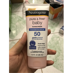 Kem Chống Nắng Neutrogena Baby SPF 60+ 88ml - An Toàn Cho Bé Từ 6 Tháng Tuổi, Bảo Vệ Làn Da Dưới Nắng Gắt
