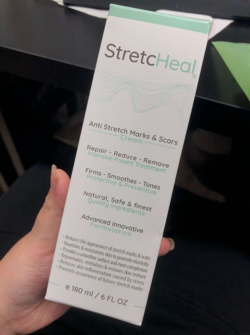 Kem Bôi Rạn Da Chuyên Dụng StretcHeal 180ml - Hỗ Trợ Làm Mờ Vết Rạn Da Trước Và Sau Sinh, Tăng Độ Đàn Hồi Da