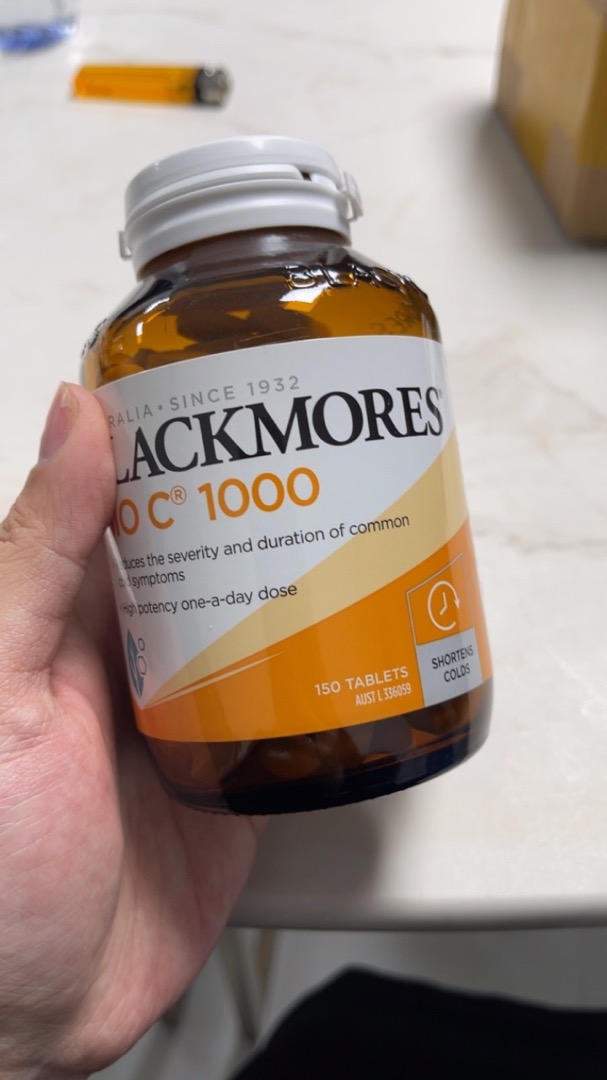 Viên uống bổ sung Vitamin C Blackmores Bio C 1000mg - Hỗ trợ sức đề kháng, làm đẹp da, 62 viên, sản phẩm chính hãng từ Úc