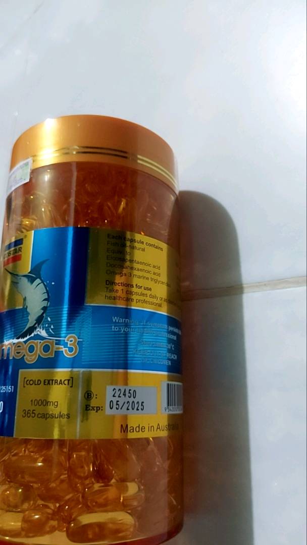 Dầu cá Omega 3 Costar Úc 1000mg - Viên bổ sung EPA, DHA hỗ trợ sức khỏe tim mạch và thị lực, 100 viên dễ uống
