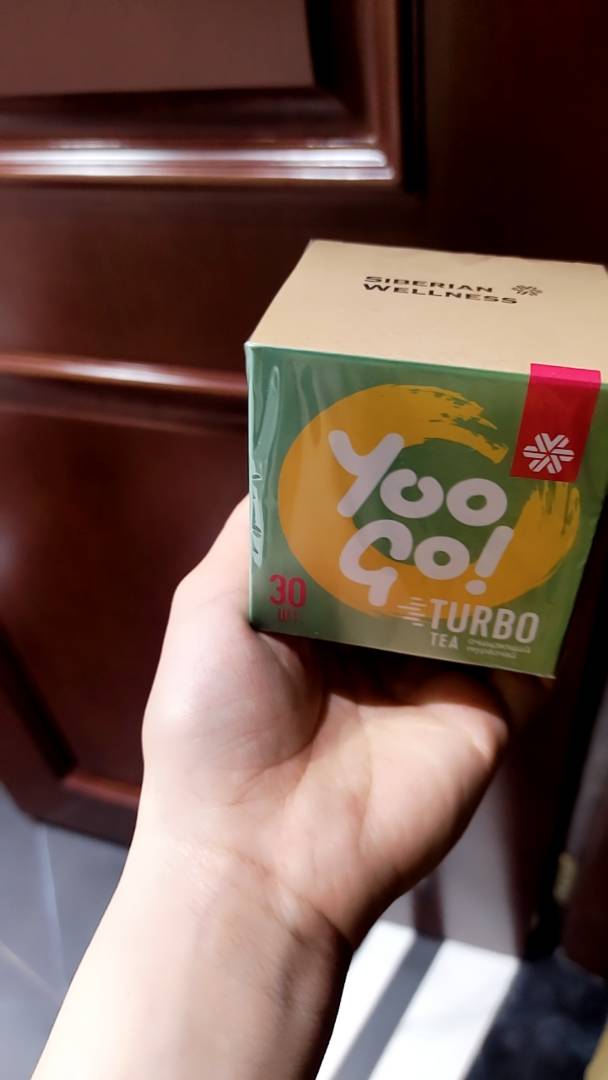 Trà Thảo Mộc Yoo Go Turbo Tea Giảm Cân - Hỗ Trợ Lấy Lại Vóc Dáng Từ Siberian Wellness, 30 Gói Hỗ Trợ Sức Khỏe Tổng Thể
