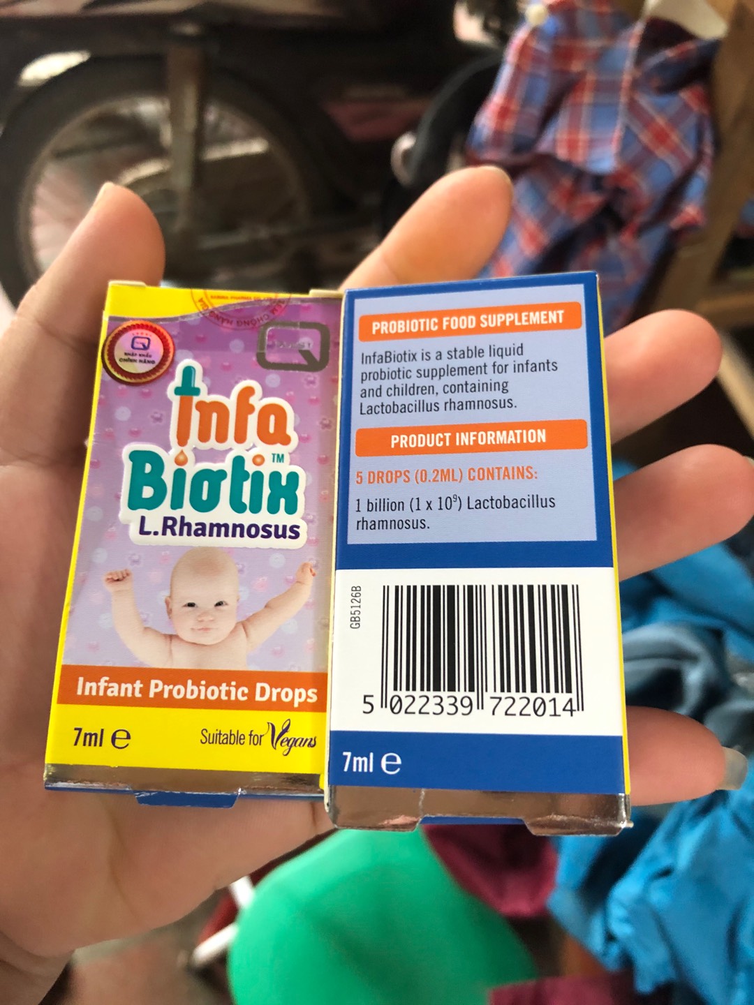 Men Vi Sinh Infa Biotix Drops Dạng Giọt - Hỗ Trợ Bổ Sung Probiotic Cho Trẻ Sơ Sinh, Cải Thiện Tiêu Hóa, Tăng Sức Đề Kháng
