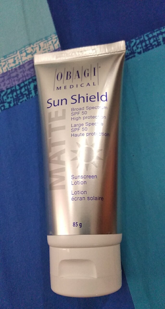 Kem Chống Nắng Obagi Sun Shield Matte SPF 50+ - Bảo Vệ Da Toàn Diện, Không Nhờn Rít, Dành Cho Da Dầu, Chống Tia UVA/UVB