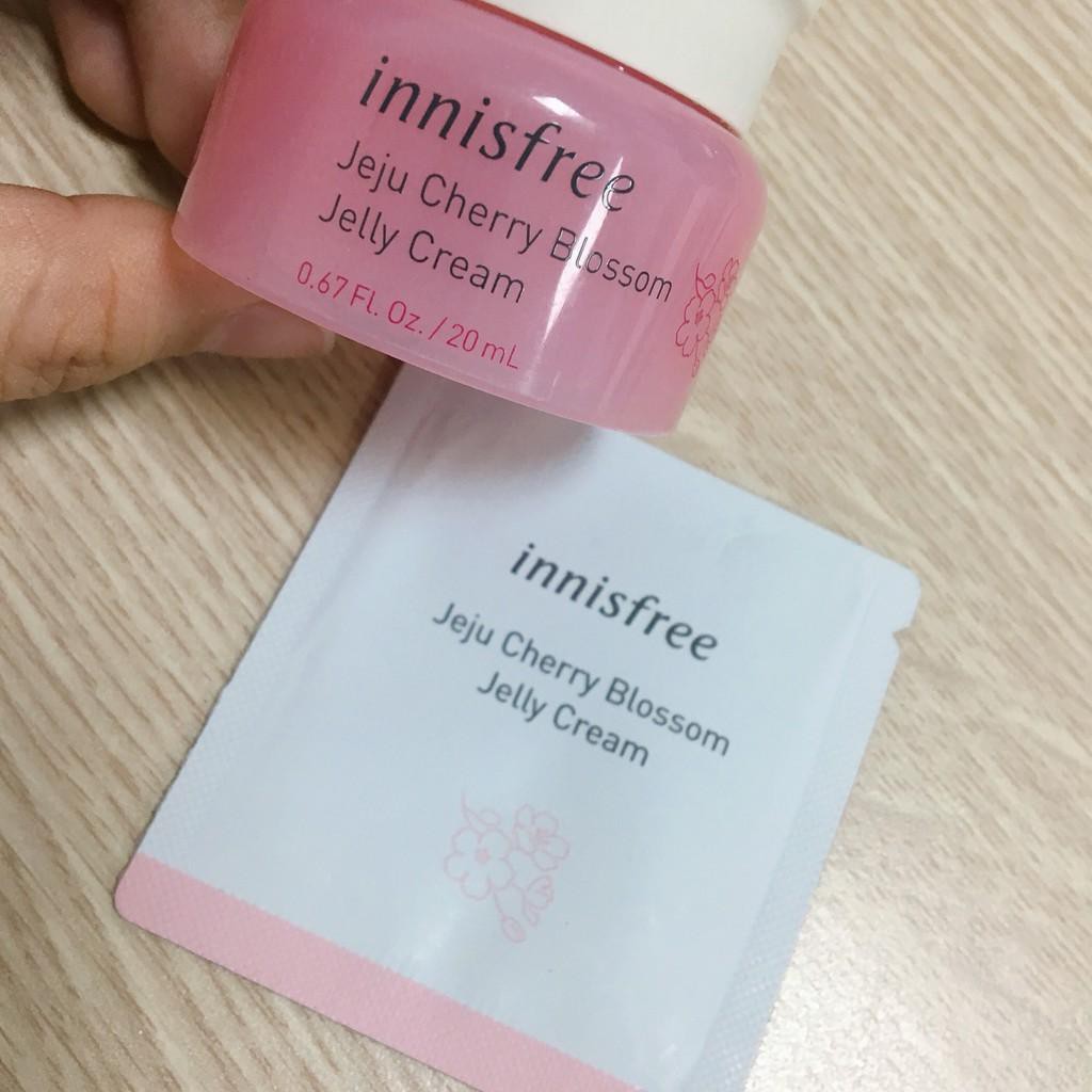 Kem Dưỡng Ẩm Innisfree Jeju Cherry Blossom Jelly Cream 50ml - Kem Dưỡng Trắng Da, Cấp Ẩm Sáng Mịn, Lấy Cảm Hứng Từ Hoa Anh Đào Hàn Quốc
