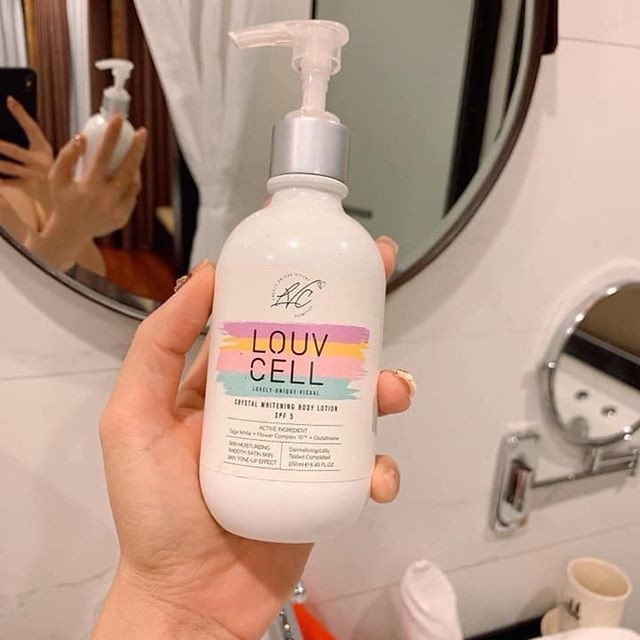 Kem Dưỡng Trắng Da Body Louv Cell Hàn Quốc 250ml - Làm Sáng Da, Cung Cấp Độ Ẩm, Ngăn Ngừa Tuổi Tác, Phù Hợp Mọi Loại Da