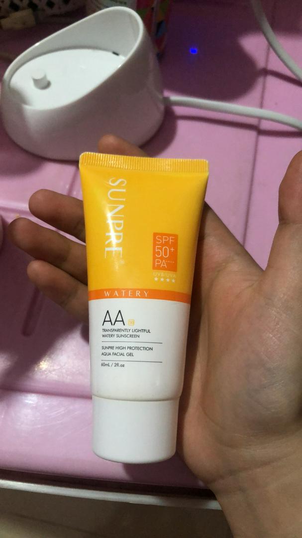 Kem Chống Nắng SUNPRE Mona Frema AA Facial Gel SPF50+ PA++++ - Bảo Vệ Da Chống Tia UVA/UVB, Dưỡng Ẩm và Ngăn Ngừa Lão Hóa