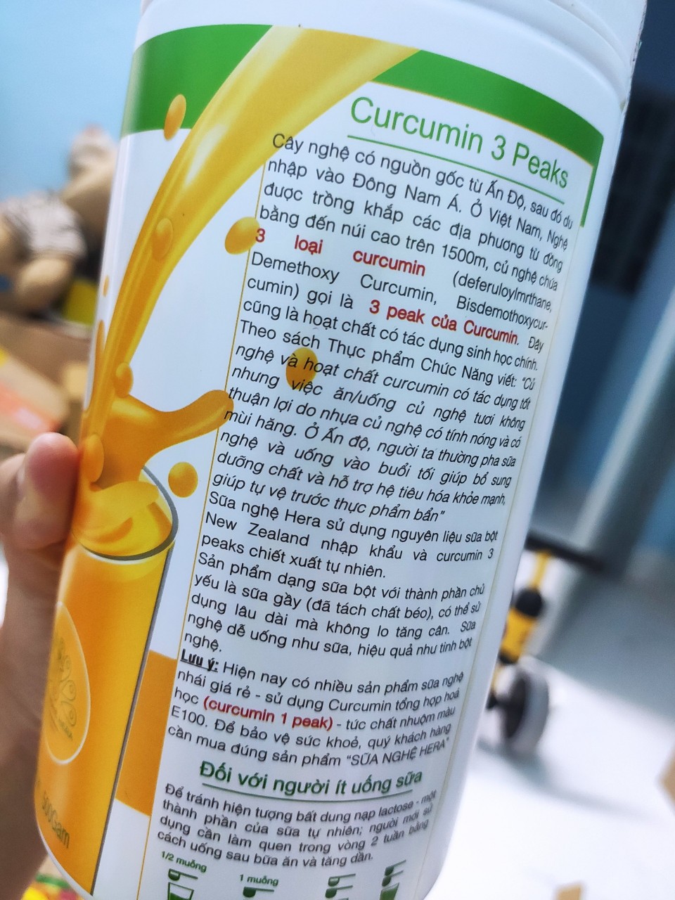 Sữa Nghệ Hera Bổ Sung Dinh Dưỡng - Hỗ Trợ Tiêu Hóa và Làm Đẹp Da - Chất Curcumin Từ Nghệ Vàng, Nguyên Liệu Nhập Khẩu Chất Lượng