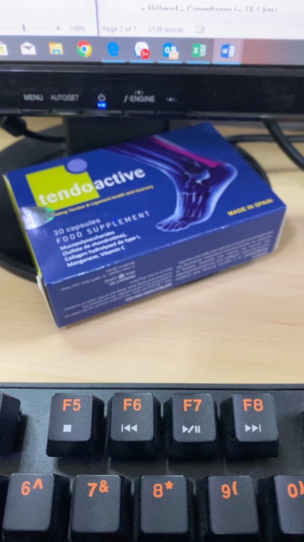 Viên uống Tendoactive Bioiberica 30 viên - Hỗ trợ phục hồi gân, tăng sức khỏe, ngăn ngừa tổn thương thể thao, dưỡng chất tối ưu.