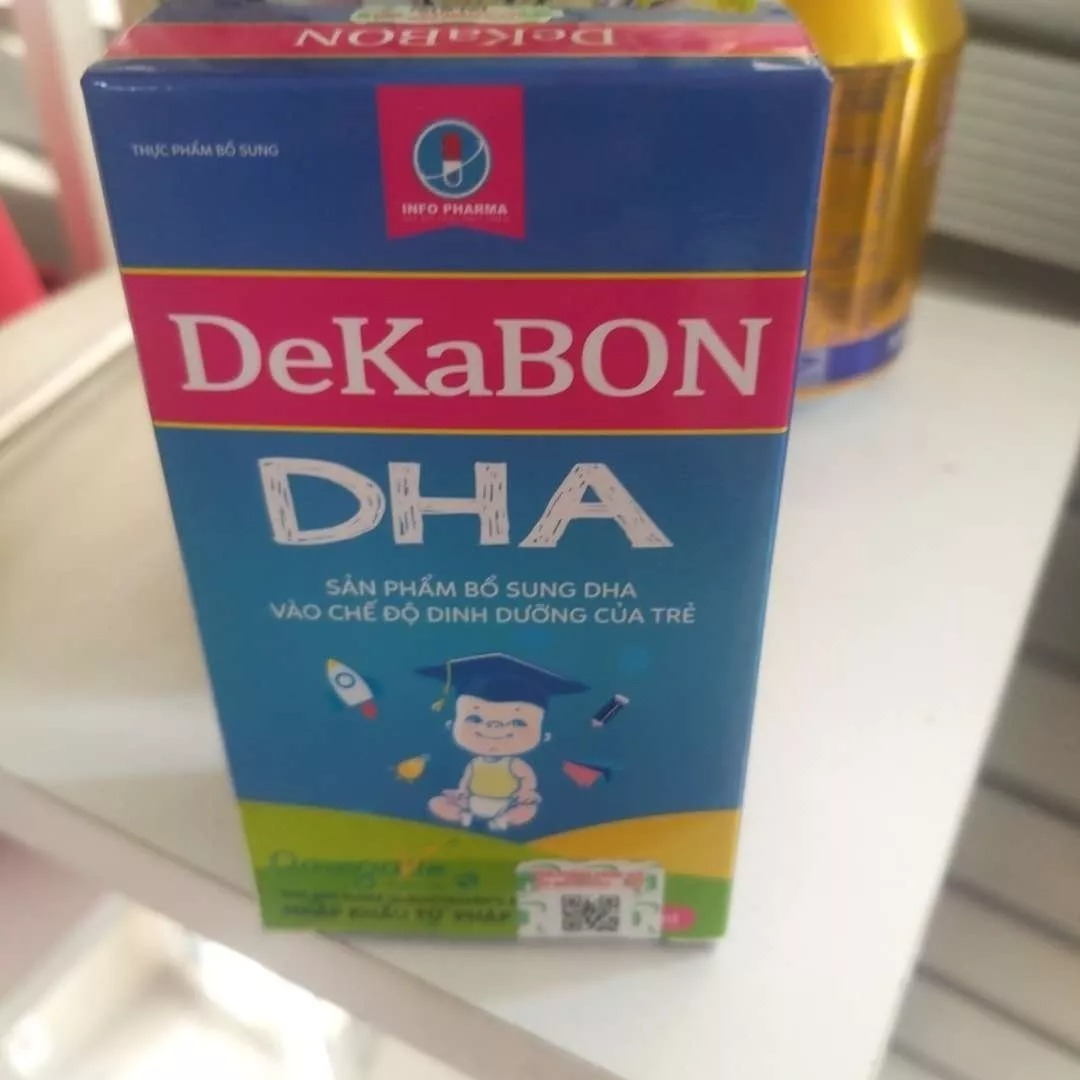 DeKaBON DHA Bổ Sung Phát Triển Não Bộ và Thị Lực Cho Trẻ Em - Từ Tảo Tinh Khiết, 15ml, Hương Vị Ngon Dễ Uống