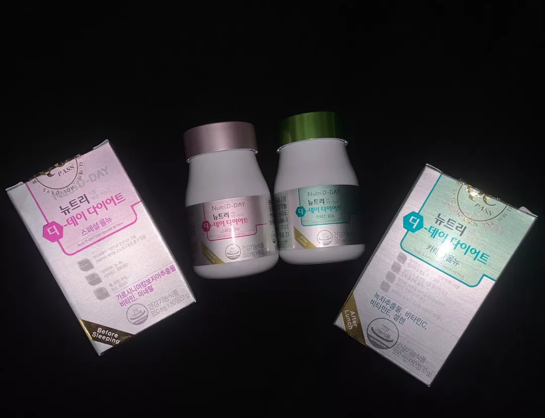 Viên uống giảm cân Nutri D-Day Diet Catechin All New - Chiết xuất trà xanh tự nhiên, tăng cường trao đổi chất