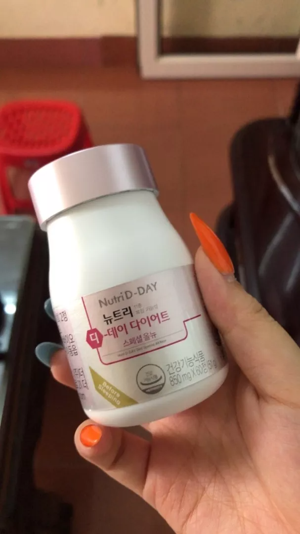 Viên uống giảm cân Nutri D-Day Diet Catechin All New - Chiết xuất trà xanh tự nhiên, tăng cường trao đổi chất