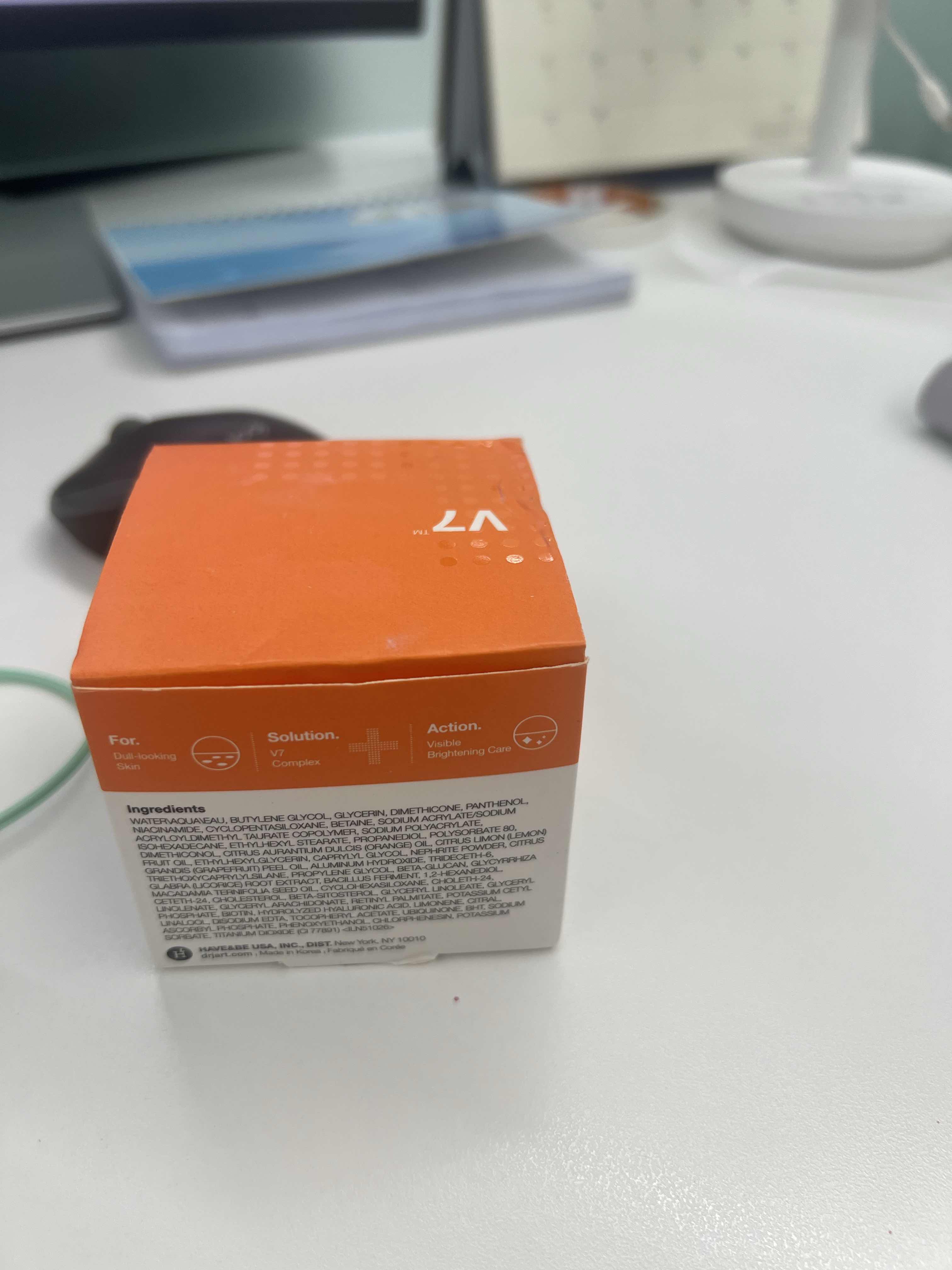 Kem V7 Toning Light Dr Jart Hàn Quốc Dưỡng Trắng Tái Tạo Da 50ml