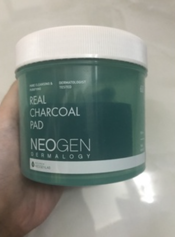 Miếng Tẩy Da Chết Than Tre Neogen Dermalogy Real Charcoal Pad - Hỗ Trợ Làm Sạch Lỗ Chân Lông, Da Mịn Màng, Hộp 60 Miếng