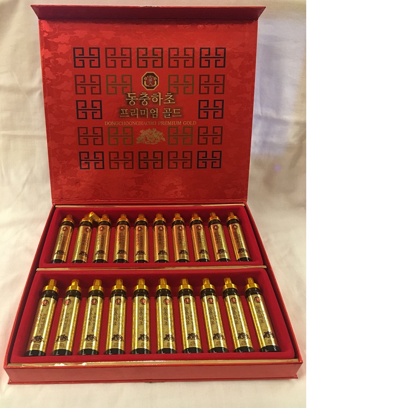 Nước Đông Trùng Hạ Thảo Hàn Quốc Bio Apgold - Hộp 20 Ống Tăng Cường Sức Khỏe, Bồi Bổ Dinh Dưỡng Từ Thiên Nhiên