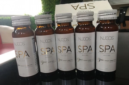 Nước Uống Trắng Da Nucos Super White Nhật Bản - Collagen & Vitamin C Hỗ Trợ Dưỡng Trắng Da, Hiệu Quả Giảm Nám, Đều Màu Da