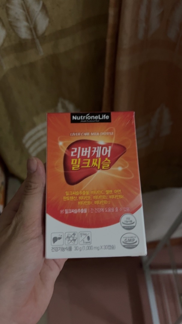 Viên uống bổ gan NutrioneLife Liver Care Milk Thistle - Hỗ trợ thanh lọc, chức năng gan và làm đẹp da, Hàn Quốc, 30 viên