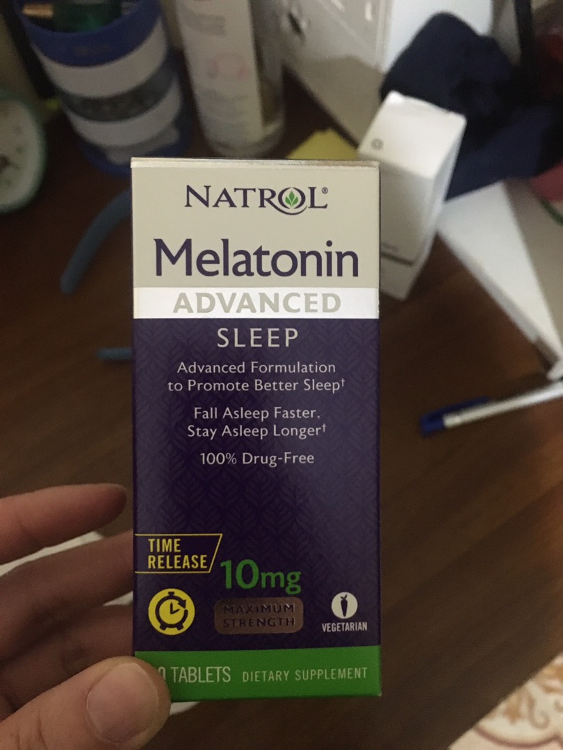 Viên Uống Hỗ Trợ Giấc Ngủ Natrol Sleep 10mg - Cải Thiện Giấc Ngủ Ngon và Sâu Giấc, Giảm Mệt Mỏi Sáng Dậy