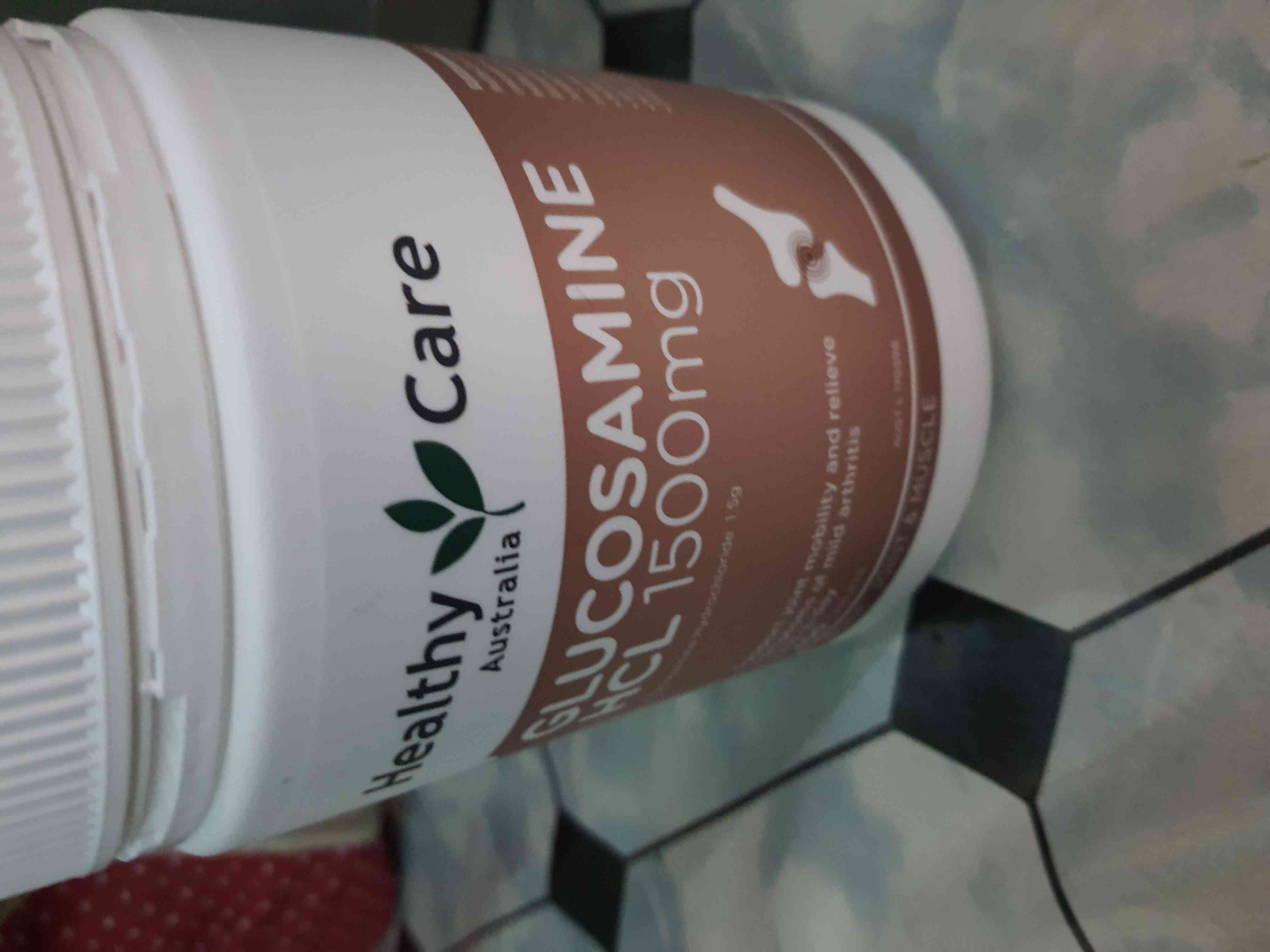 Viên uống bổ khớp Healthy Care Glucosamine HCL 1500mg - Hộp 400 viên hỗ trợ sức khỏe xương khớp cho nam nữ, thể thao, vận động