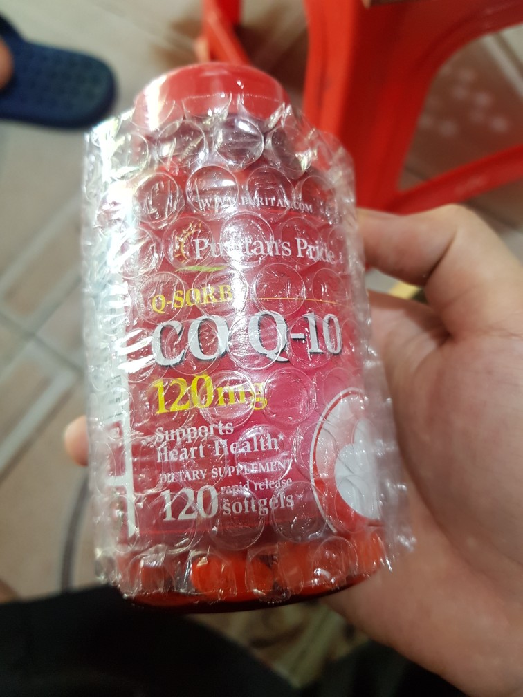 Viên uống Puritan's Pride CoQ10 100mg - Bổ sung năng lượng, hỗ trợ sức khỏe tim mạch, hàng nhập khẩu Mỹ, 60 viên.