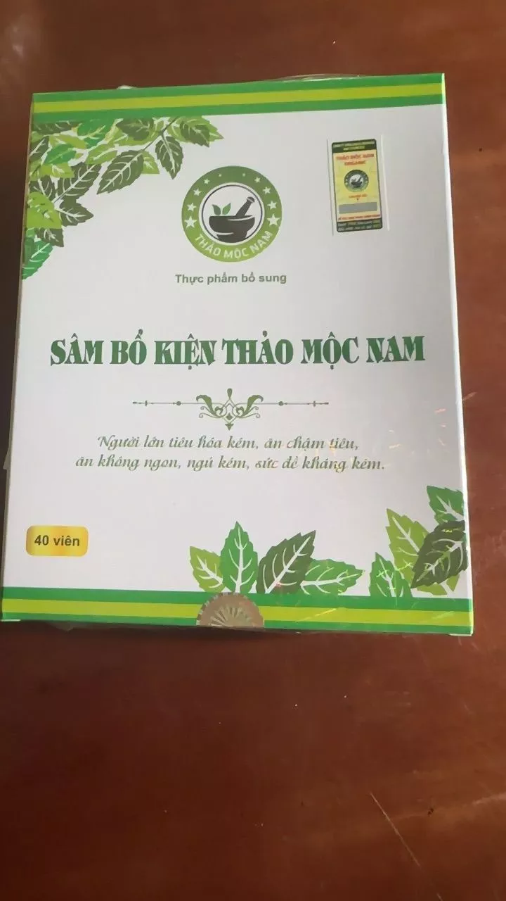 Viên uống Sâm Bổ Kiện Thảo Mộc Nam - Hỗ trợ tăng cân tự nhiên, cải thiện tiêu hóa và cung cấp dưỡng chất cho cơ thể