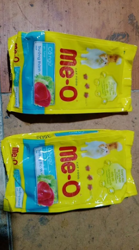 Thức ăn hạt cho mèo trưởng thành Me-O Cat Tuna 350g - Thức ăn khô dinh dưỡng, giàu protein, không chất bảo quản, vị cá ngừ thơm ngon