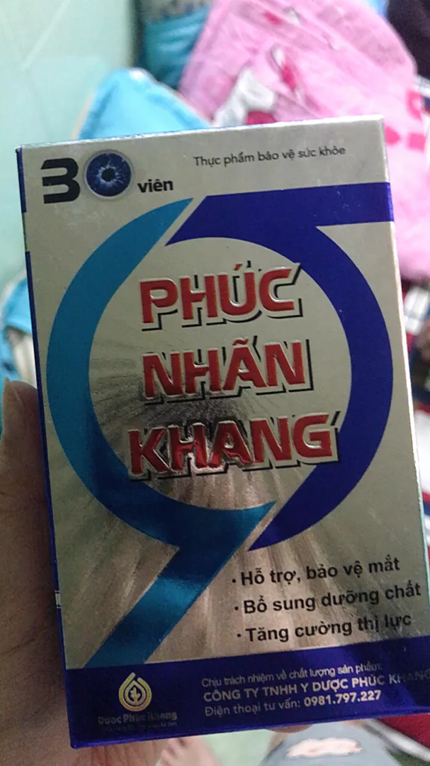 Phúc Nhãn Khang hỗ trợ tăng cường thị lực
