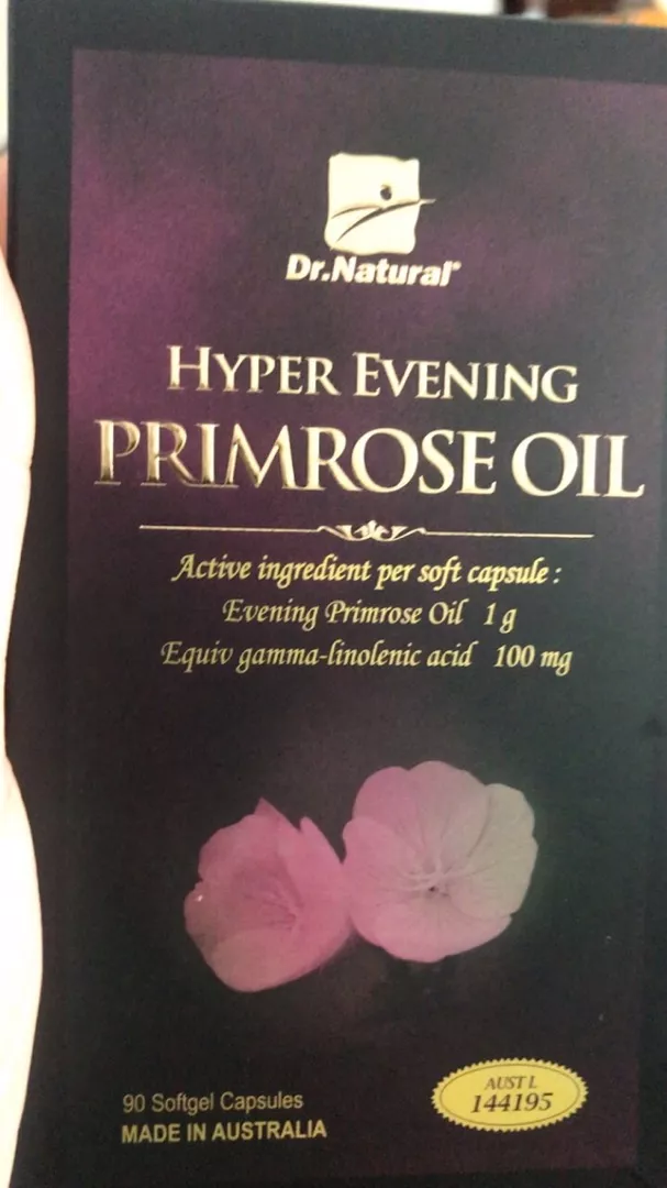 Viên uống Dr Natural Hyper Evening Primrose Oil của Úc - Hỗ trợ cân bằng nội tiết tố nữ, đẹp da, cải thiện tình trạng tiền mãn kinh 180 viên
