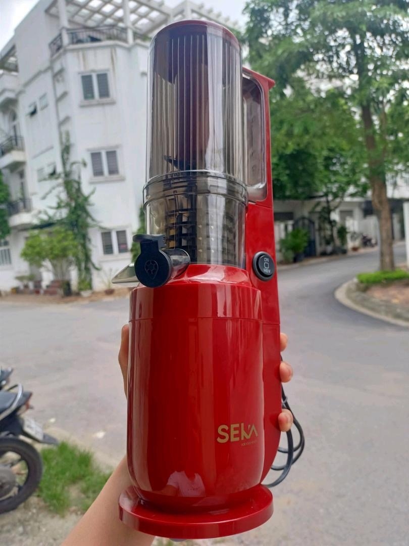 Máy Ép Chậm Seka SK535-S 250W - Thiết Kế Nhỏ Gọn, Ép Kiệt Dưỡng Chất, Tốc Độ 50 Vòng/Phút - Bảo Hành 12 Tháng