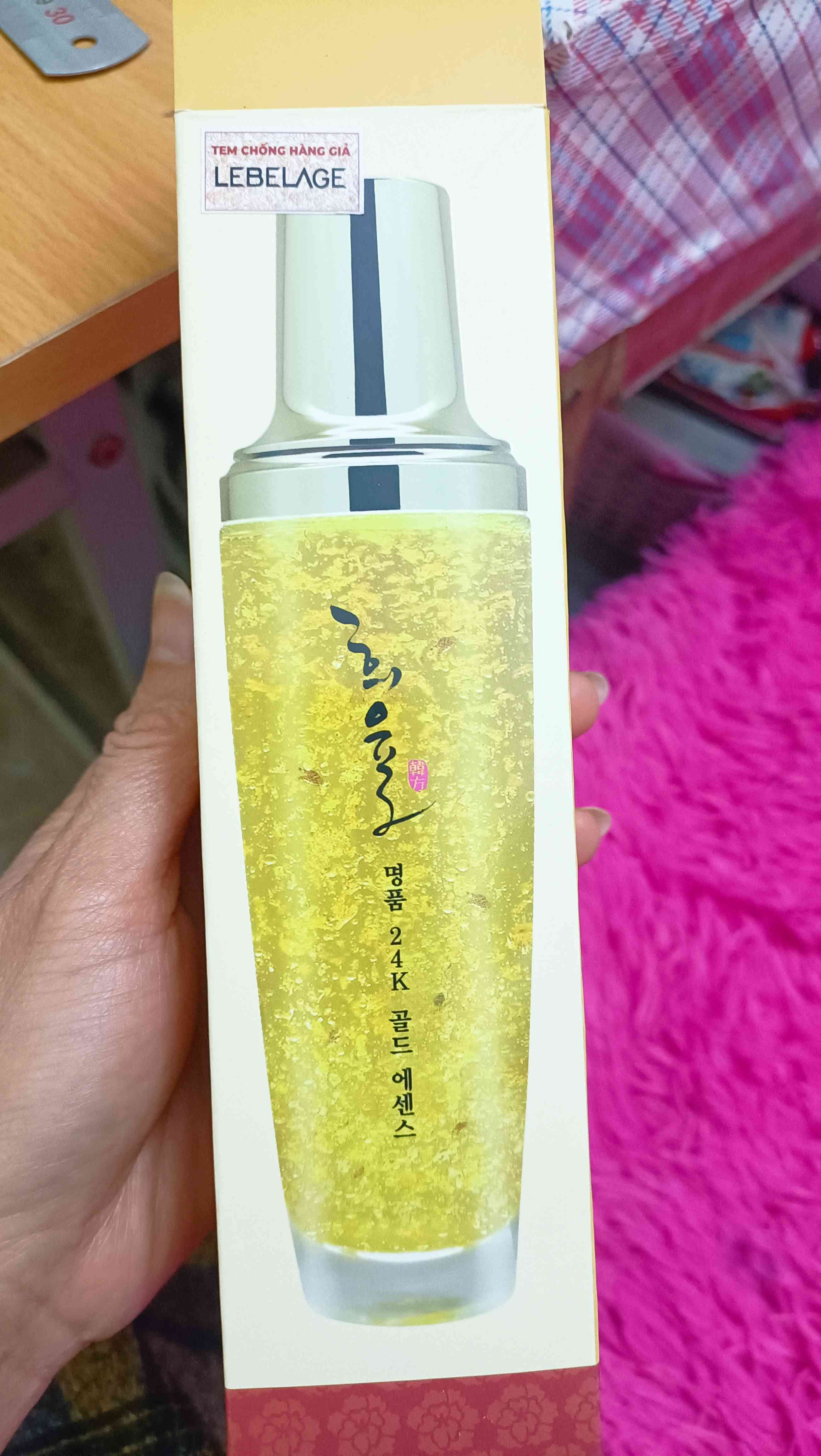 Serum Tinh Chất Vàng 24K Lebelage Yul Premium Gold Essence 130ml - Dưỡng ẩm, Se Khít Lỗ Chân Lông, Tái Tạo Da Rạng Ngời