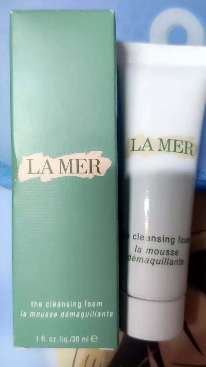 Sữa Rửa Mặt La Mer The Cleansing Foam 30ML - Giúp Làm Sạch, Dịu Kích Ứng, Cung Cấp Dưỡng Chất Cho Da Mềm Mịn, Phù Hợp Mọi Loại Da