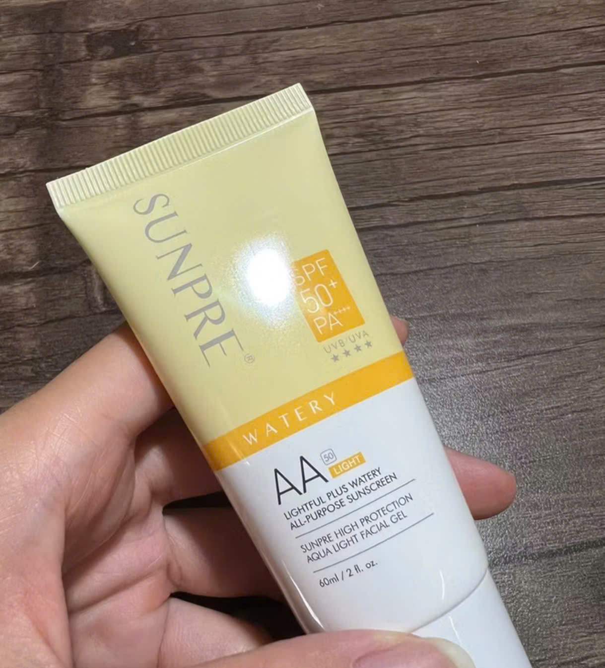 Gel Chống Nắng Không Màu Kiềm Dầu Mona Frema SUNPRE SPF 50+ - Bảo Vệ UV, Kết Cấu Nhẹ, Thích Hợp Cho Da Dầu và Nhạy Cảm