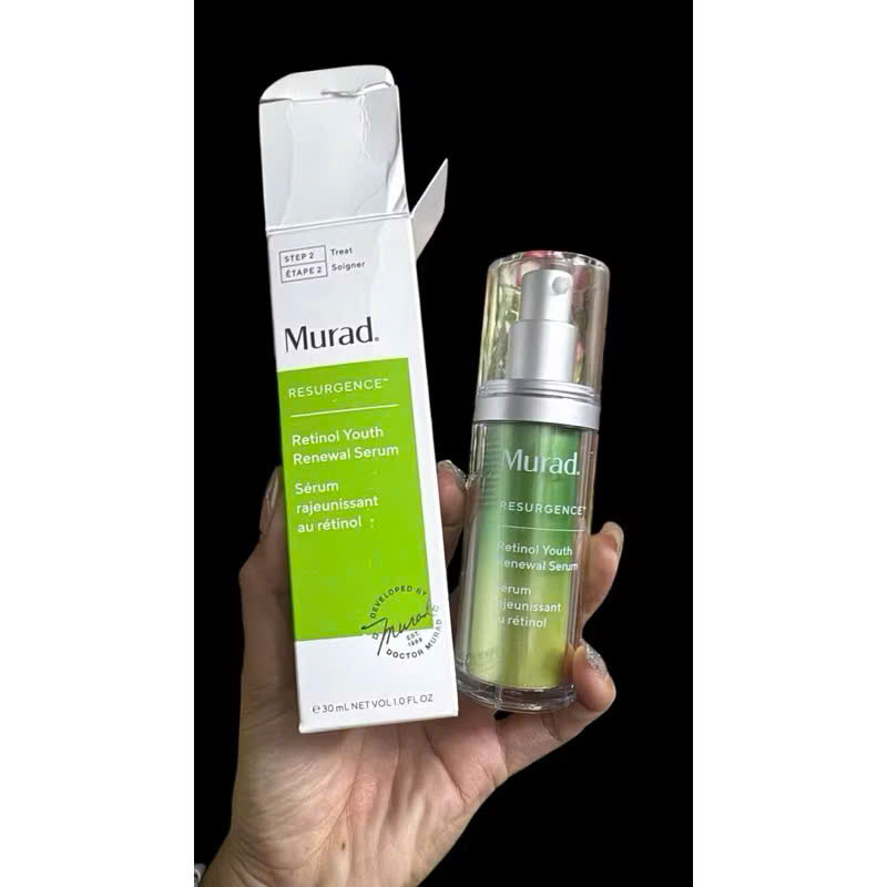 Serum Murad Retinol Youth Renewal 30ml - Phục hồi da lão hóa, giảm nếp nhăn, cải thiện kết cấu da,cho mọi loại da [2/2027]
