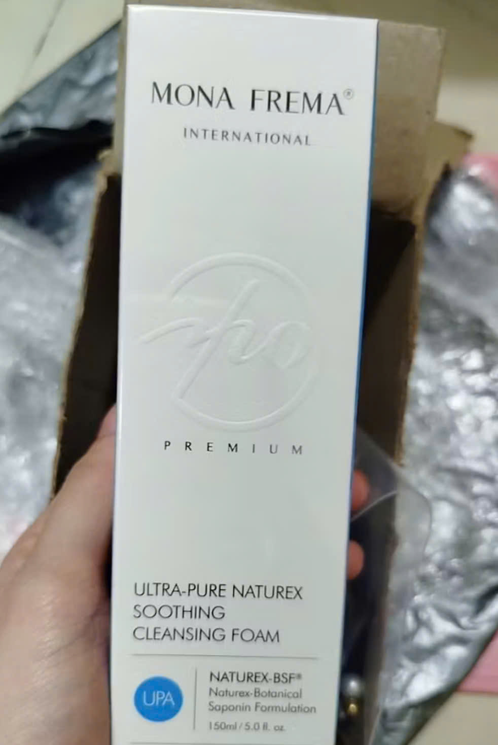 Sữa Rửa Mặt Cho nhảy cảm UPA Ultra-pure Naturex Soothing Cleansing Foam 150ml